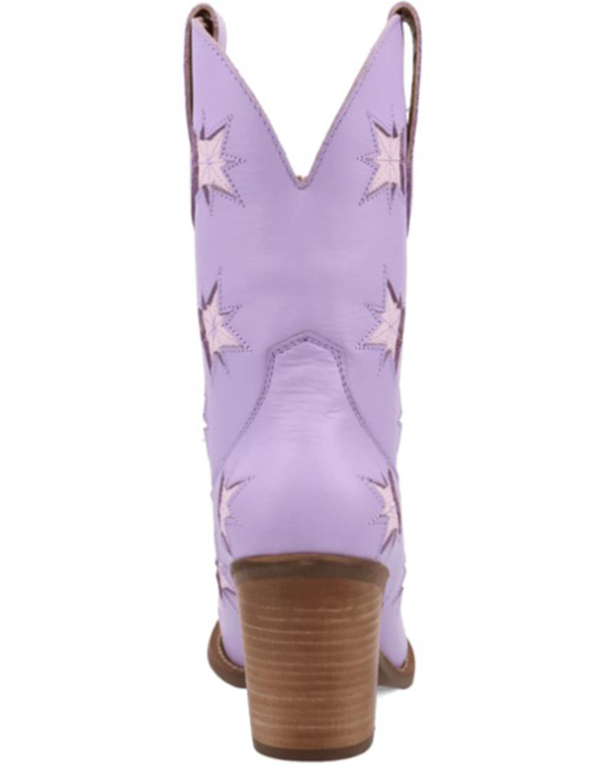 Image #5 - Dingo Women's Starburst Western Booties - Round Toe, Purple, hi-res