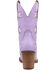 Image #5 - Dingo Women's Starburst Western Booties - Round Toe, Purple, hi-res
