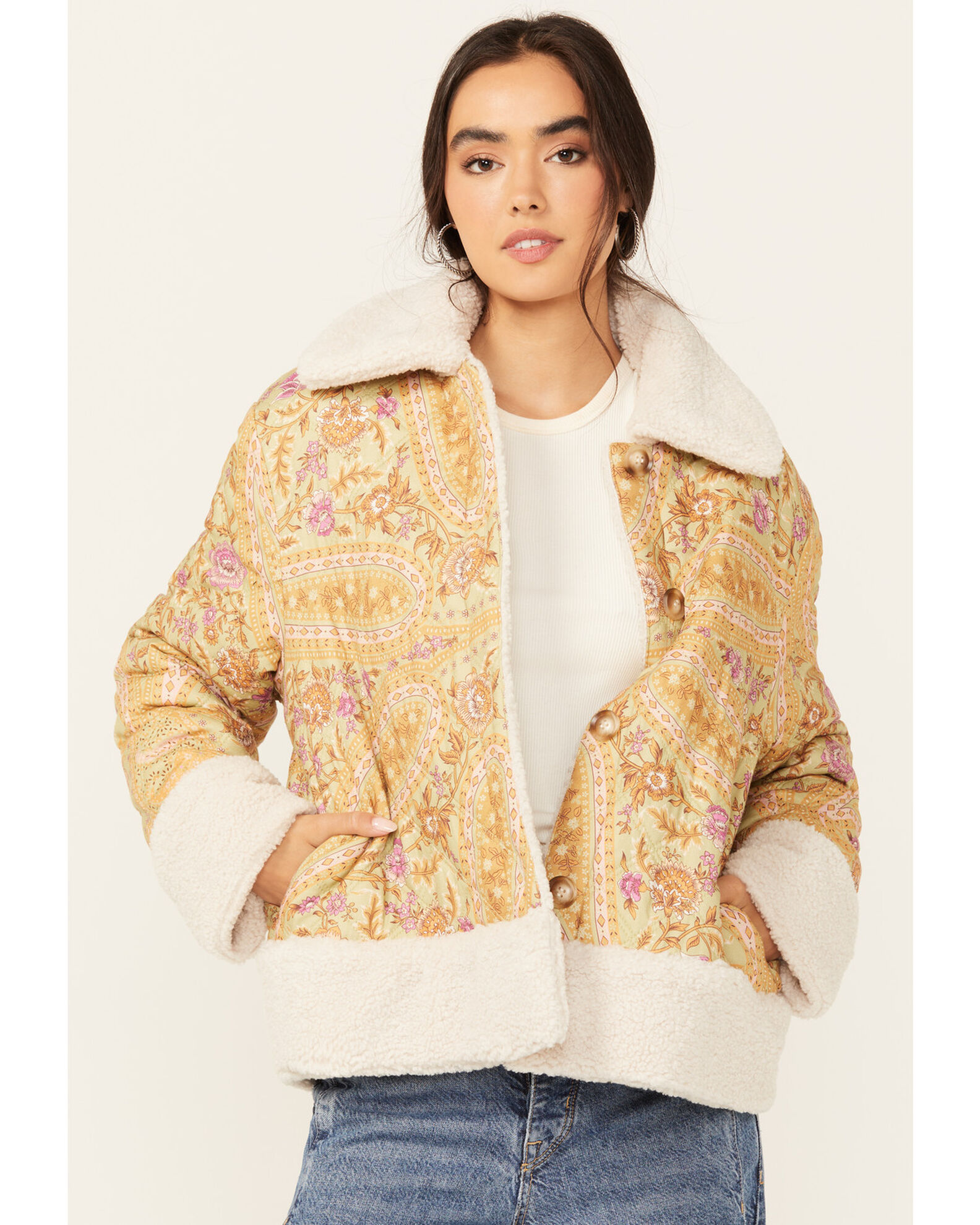 Belladonna shearling coat shop