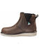 Image #3 - Kodiak Women's Whitton Chelsea Work Boots - Steel Toe, Dark Brown, hi-res