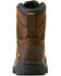 Image #3 - Ariat Men's 8" Turbo Waterproof Work Boots - Soft Toe, Brown, hi-res