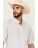 Image #2 - Ariat Men's Pro Series Woody Plaid Print Short Sleeve Button-Down Western Shirt - Big, White, hi-res