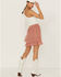 Image #3 - Moa Moa Women's Floral Cinch Side Skirt, , hi-res