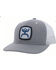 Image #1 - Hooey Men's Xenith Trucker Cap, Grey, hi-res