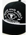 Image #2 - Rock & Roll Denim Men's Logo Ball Cap, Black, hi-res