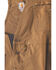 Image #4 - Carhartt Men's Duck Bib Work Overalls, Brown, hi-res