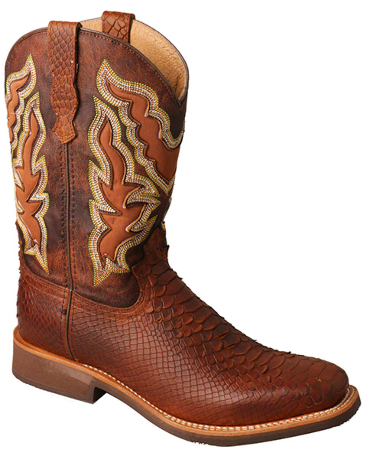 women's python cowboy boots