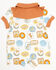 Image #3 - Angel Dear Infant Boys' Rodeo Patches Short Sleeve Snap Onesie, White, hi-res