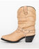 Image #5 - Shyanne Women's Tanya Slouch Harness Fashion Boots - Round Toe, Tan, hi-res
