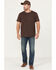 Image #1 - Brothers and Sons Men's Tucker Slim Straight Stretch Denim Jeans, Dark Wash, hi-res