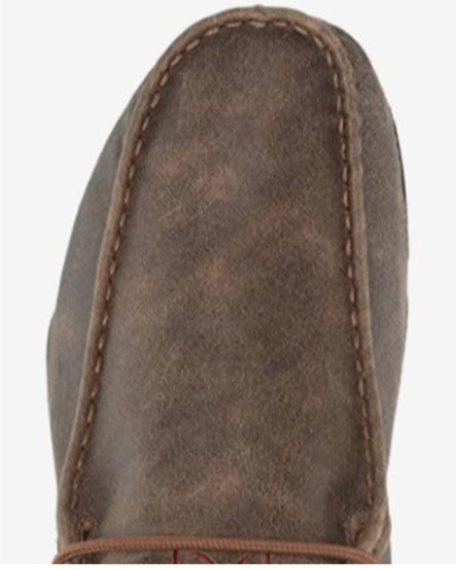 Image #6 - Twisted X Bomber Leather Lace-Up Driving Moccasins, Distressed, hi-res