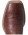 Image #4 - Ariat Men's Smooth Quill Ostrich Night Life Ultra Exotic Western Boot - Broad Square Toe, Brown, hi-res
