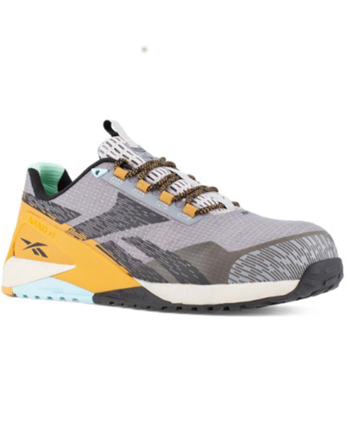 Reebok Men's Nano X1 Adventure Athletic Work Shoes - Composite Toe, Light Grey, hi-res