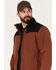 Image #2 - Powder River Outfitters Men's Solid Softshell Jacket, Rust Copper, hi-res