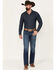 Image #1 - Wrangler 20X Men's Range Dark Wash Bootcut Stretch Jeans, Dark Wash, hi-res