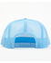 Image #3 - Lazy J Ranch Wear Men's Prickly Pear Logo Ball Cap, Blue/white, hi-res