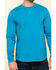Image #4 - Hawx Men's Teal Sleeve Logo Long Sleeve Work T-Shirt, Teal, hi-res