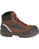 Image #2 - Wolverine Men's Overman Waterproof Carbonmax 6" Work Boots - Round Toe, Black/brown, hi-res