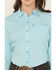 Image #3 - Ariat Women's VentTEK Plaid Print Long Sleeve Button-Down Stretch Western Shirt, Turquoise, hi-res