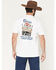 Image #1 - Seager X Coors Banquet Men's Bump Short Sleeve Graphic T-Shirt, White, hi-res