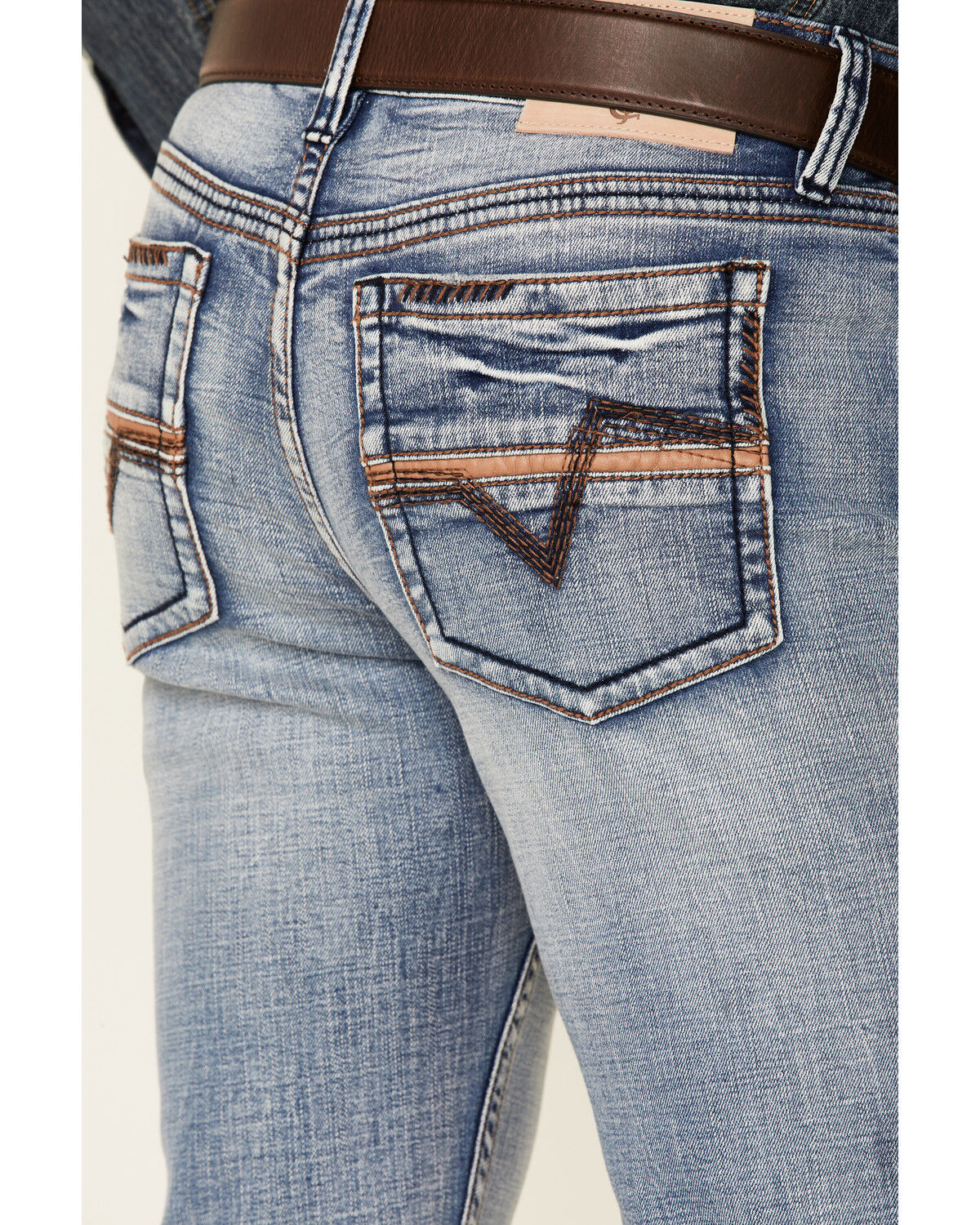 Image #3 - Cody James Core Men's Holt Medium Wash Stretch Slim Bootcut Jeans, Blue, hi-res