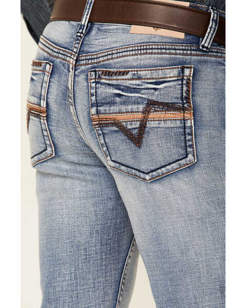 Image #3 - Cody James Core Men's Holt Medium Wash Stretch Slim Bootcut Jeans , Blue, hi-res