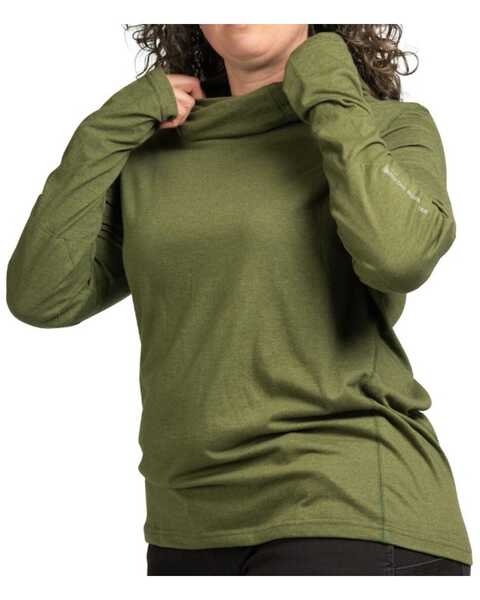 Dovetail Workwear Women's Sunbreaker Hoodie , Green, hi-res