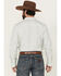 Image #4 - Gibson Trading Co Men's Luau Larry Geo Stripe Long Sleeve Button-Down Stretch Western Shirt - Tall, Ivory, hi-res