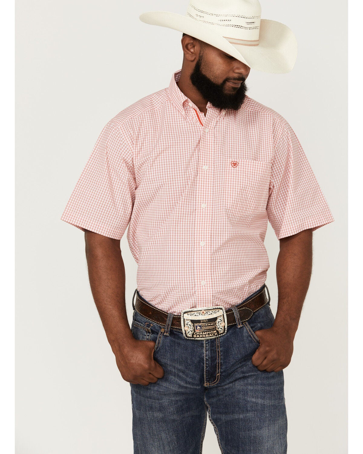 Ariat Men's Keith Check Plaid Short 