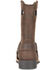 Image #4 - Double H Men's Kelliher Motorcycle Boots - Broad Square Toe, Brown, hi-res