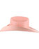 Shyanne Girls' Elastic Fit Straw Cowboy Hat, Pink, hi-res