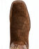 Image #6 - Dan Post Men's Hippo Print Western Performance Boots - Broad Square Toe, Brown, hi-res
