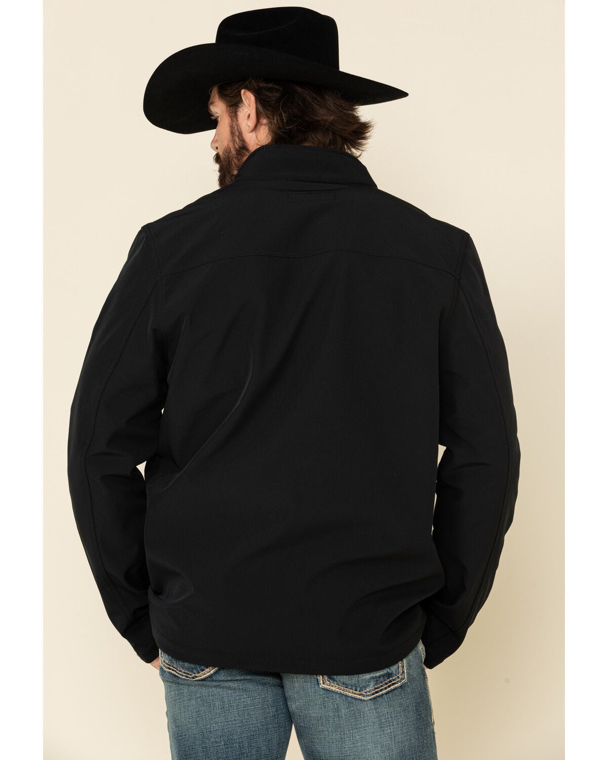 Image #4 - Cody James Core Men's Black Steamboat Softshell Bonded Jacket - Tall, , hi-res