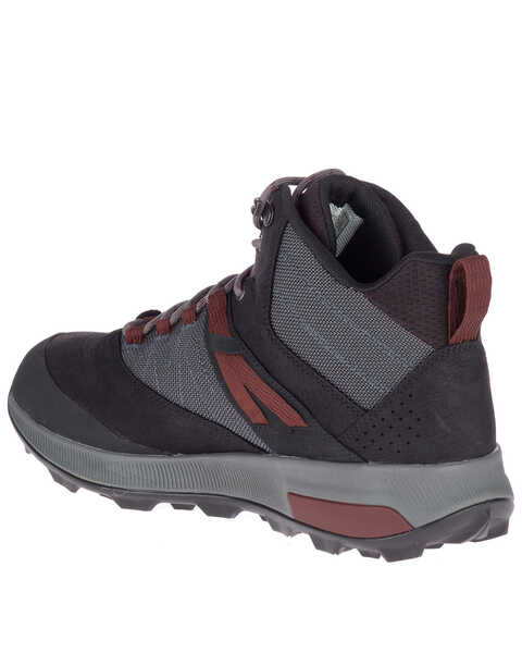 Merrell Men's Zion Waterproof Hiking Boots - Soft Toe, Black, hi-res