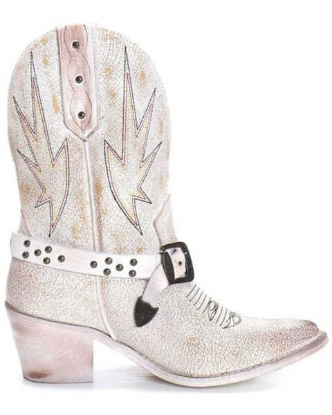 Image #1 - Corral Women's Embroidery & Studs Western Boots - Pointed Toe, , hi-res