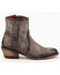 Image #2 - Ferrini Women's Stacey Distressed Western Fashion Booties - Round Toe, Distressed Brown, hi-res