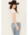 Image #4 - Shyanne Women's Just Ride Short Sleeve Girlfriend Crew Neck Graphic Tee, Cream, hi-res