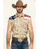 Image #1 - Cody James Men's Camo Bubba Sleeveless Western Shirt, , hi-res