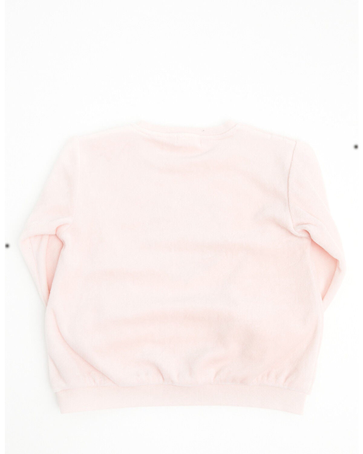 Image #3 - Angel Dear Toddler Girls' Velour Horse Pullover Sweater, Pink, hi-res