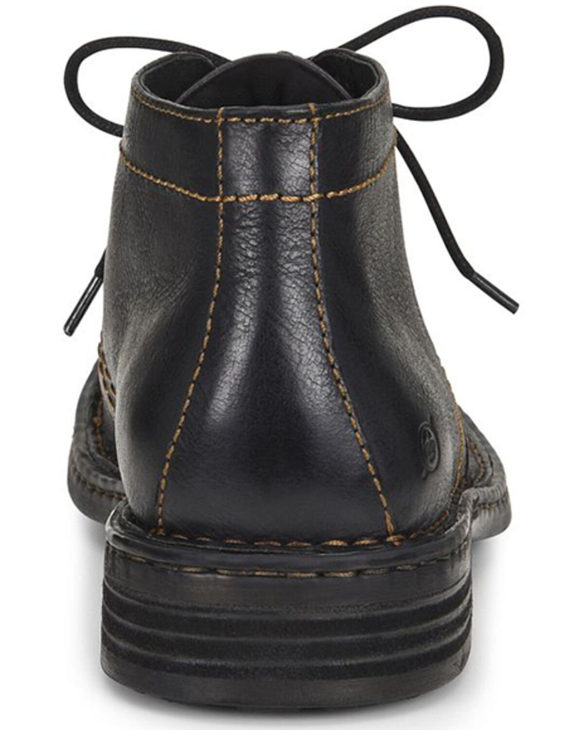 Image #5 - Born Men's Harrison Casual Shoes, Black, hi-res