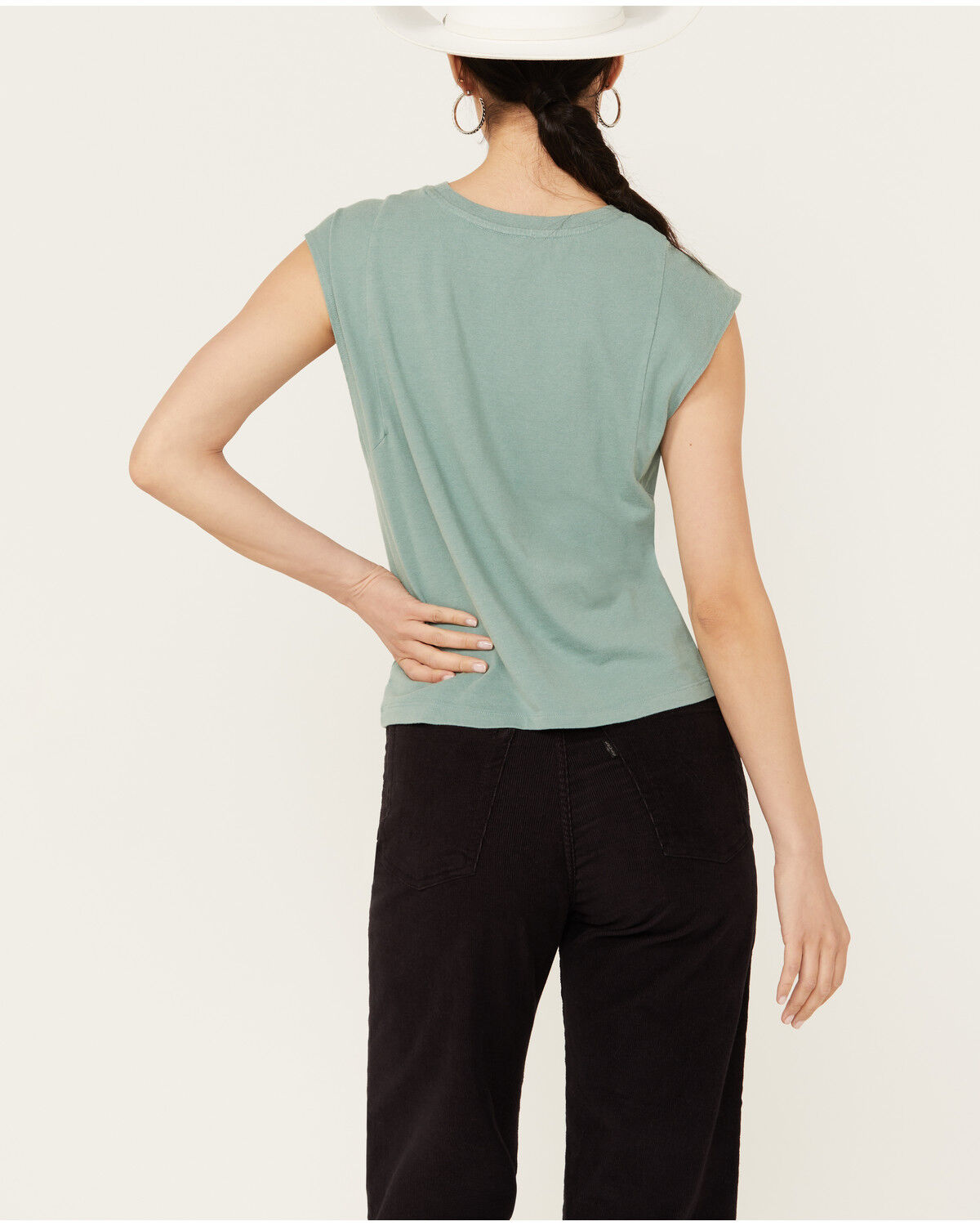 Image #4 - White Crow Women's Till The Sun Comes Up Short Sleeve Graphic Tee, Green, hi-res