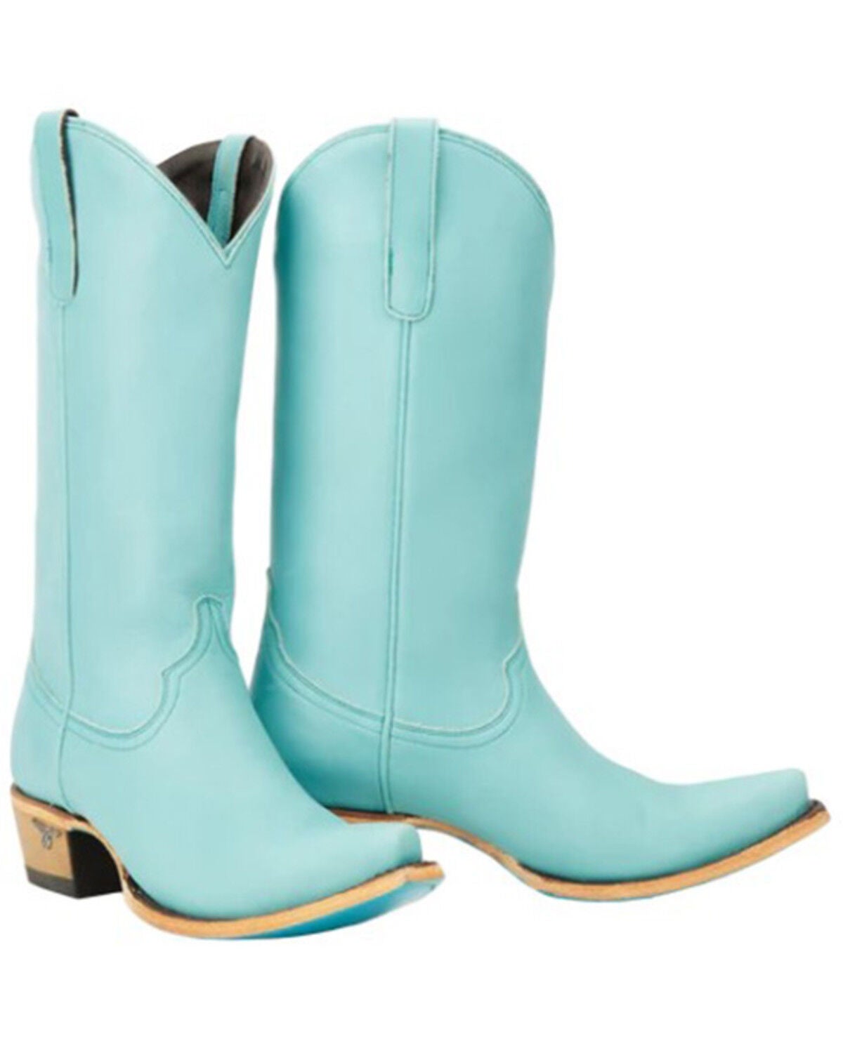 Lane Women's Emma Jane Tall Western Boots - Snip Toe, Turquoise, hi-res