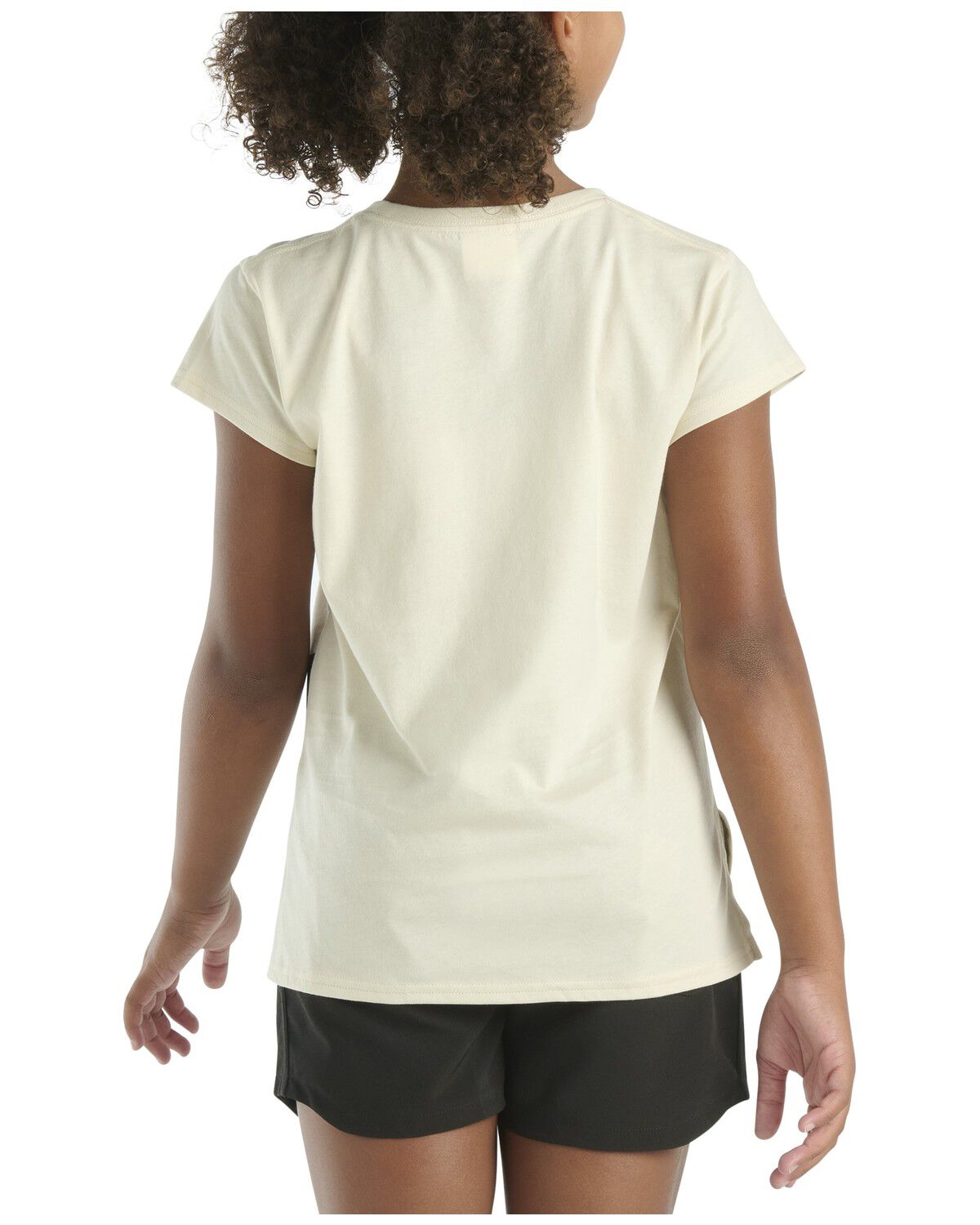 Image #3 - Carhartt Toddler Girls' Toolbelt Short Sleeve Graphic T-Shirt, Cream, hi-res