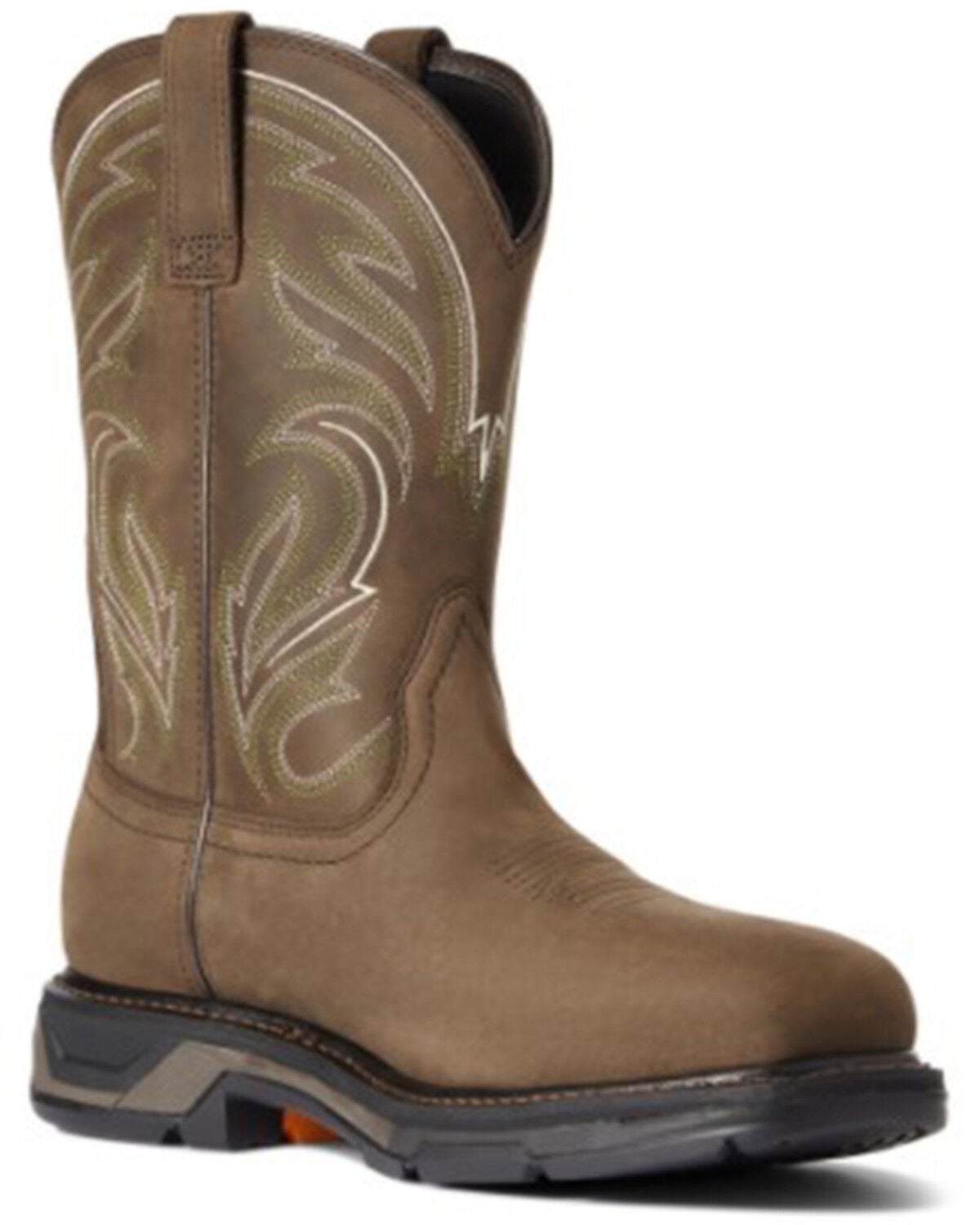 Ariat Men's Distressed WorkHog&reg; XT Cottonwood Work Boot - Composite Toe, Brown, hi-res