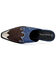 Image #4 - Azalea Wang Women's Cecily Denim Western Mules, Blue, hi-res