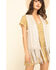 Image #4 - Vocal Women's Studded Fringe Vest, Sand, hi-res
