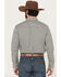 Image #4 - RANK 45® Men's Rockies Ridge Geo Print Long Sleeve Button-Down Stretch Western Shirt, Black, hi-res
