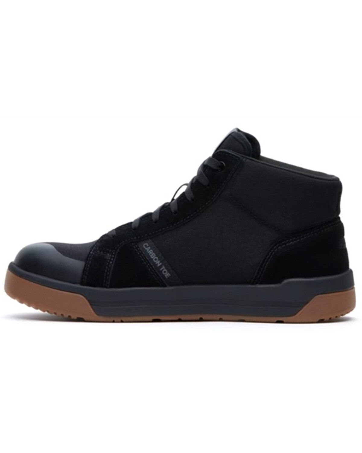Image #3 - Keen Men's Kenton Mid Work Shoes - Carbon Toe, Black, hi-res