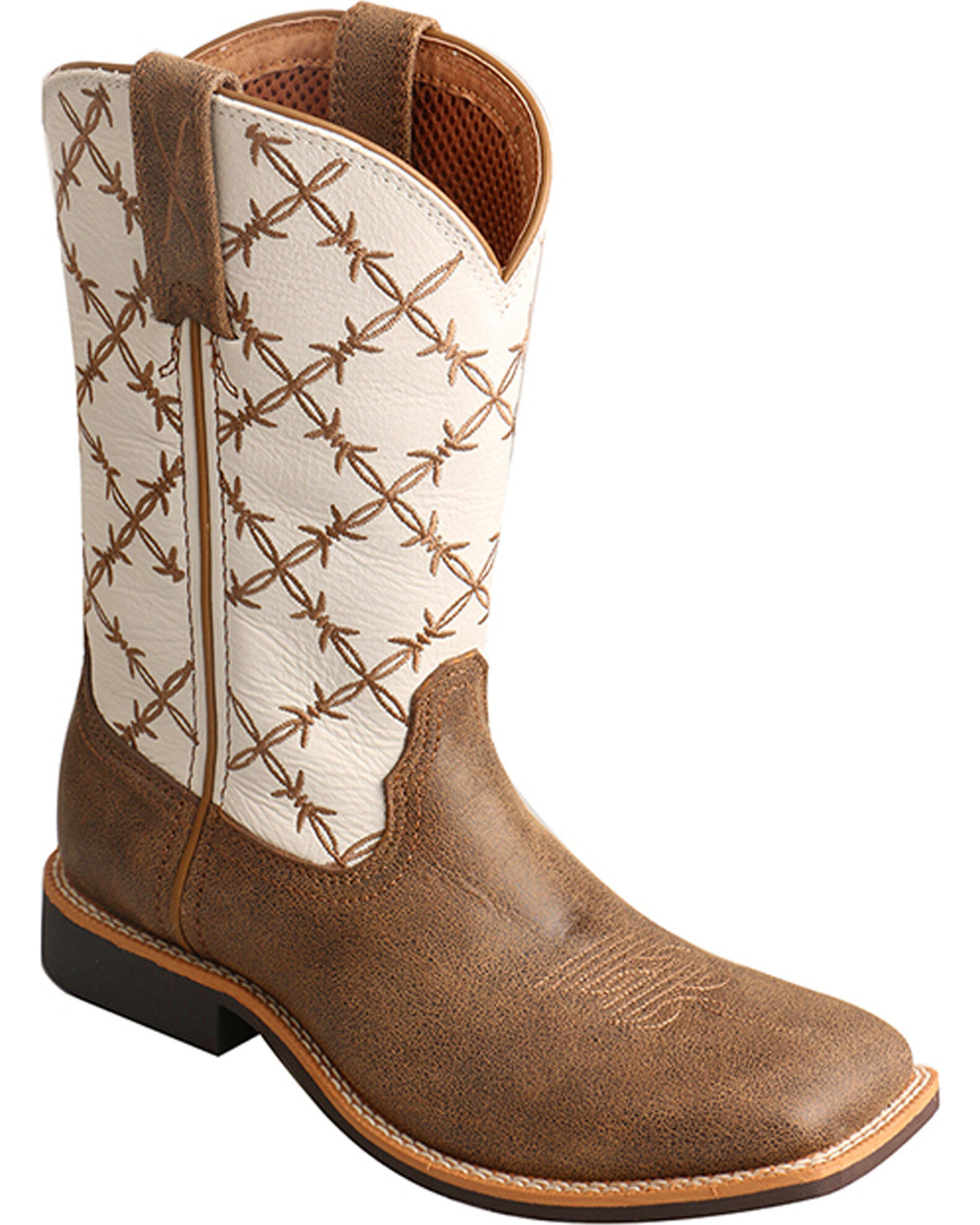 Twisted X Boys Top Hand Western Boots Square Toe Country Outfitter