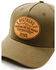 Image #2 - Brothers and Sons Men's Provisions For The Rugged Leather Patch Ball Cap, Olive, hi-res